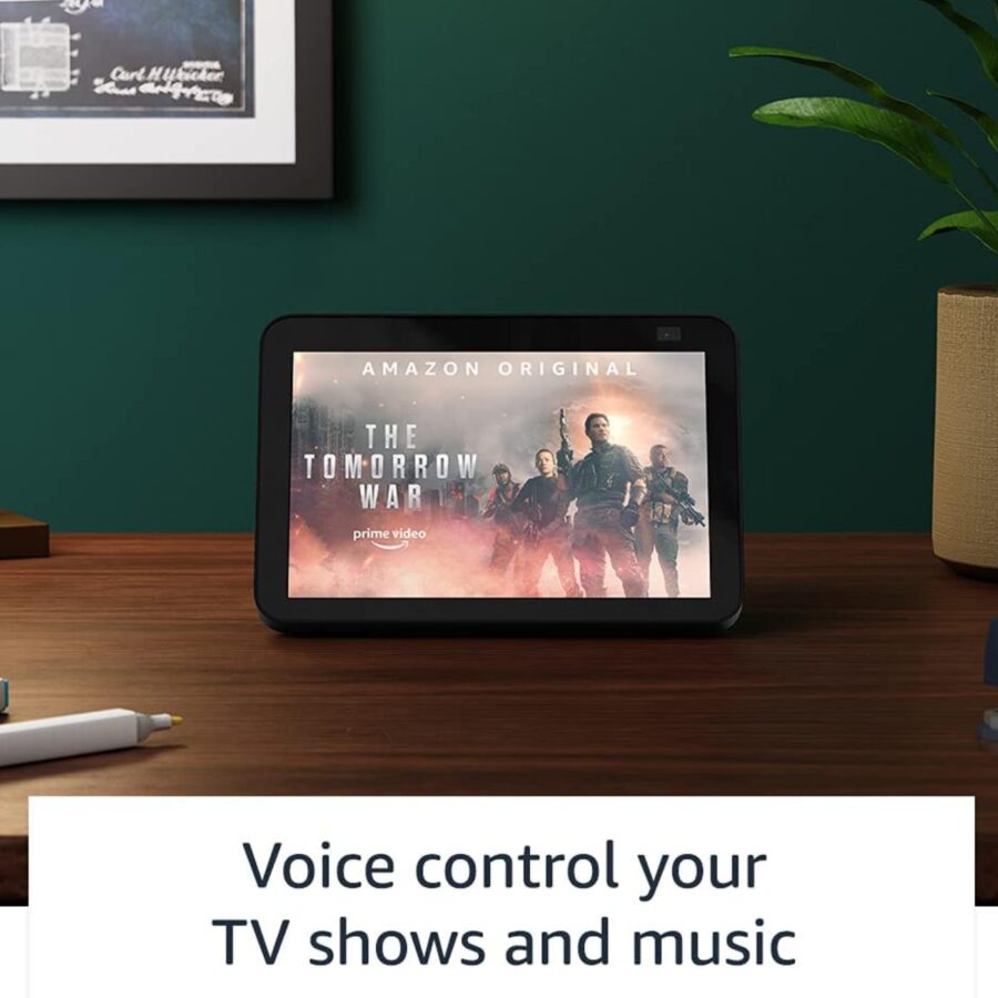 Echo Show 8 (2nd Gen) HD smart display with Alexa and 13 MP Camera ...