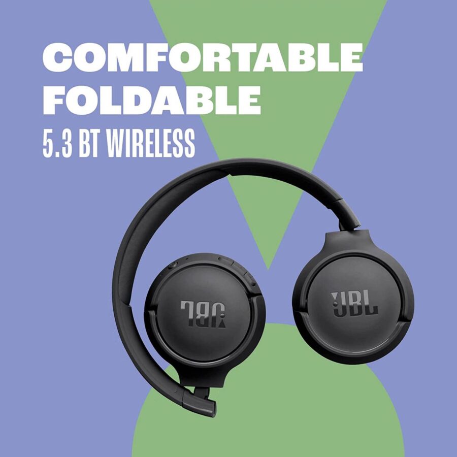 JBL Tune 520BT On Ear Headphones - Black