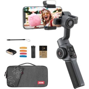 Zhiyun Smooth 5 Combo Handheld 3 Axis Gimbal Stabilizer for Smartphone - Black